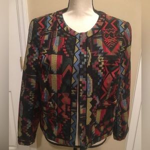Catherine Malandrino Abstract Jacket NWT!!!